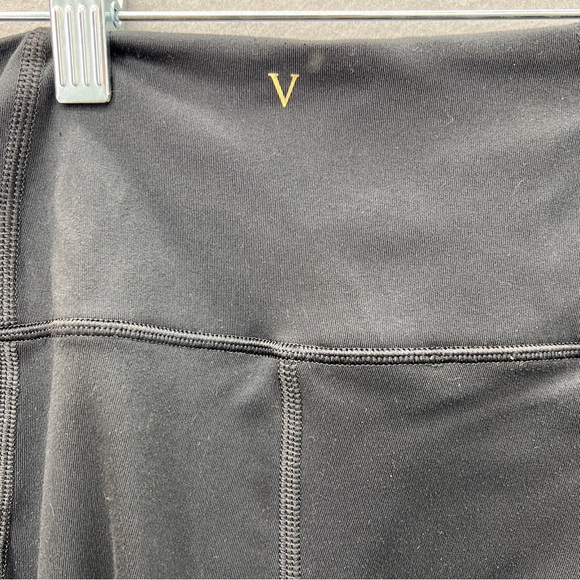 Victoria's Secret Women's Black Leggings High Rise Waist Full Length Size 4 - Picture 3 of 5